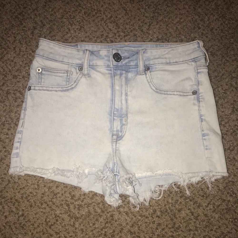 American Eagle Light Denim Shorts